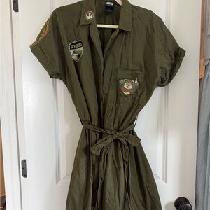 Her universe Star Wars princess leia Ewok Endor Utility Shirt dress